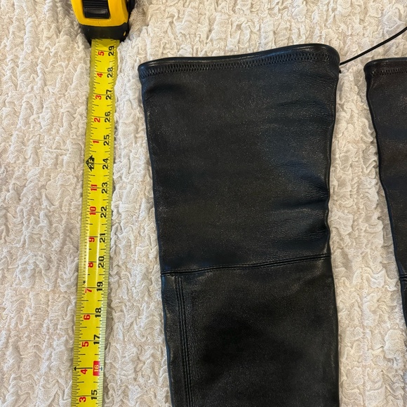 Stuart Weitzman Over Knee Leather Boot - Picture 4 of 8